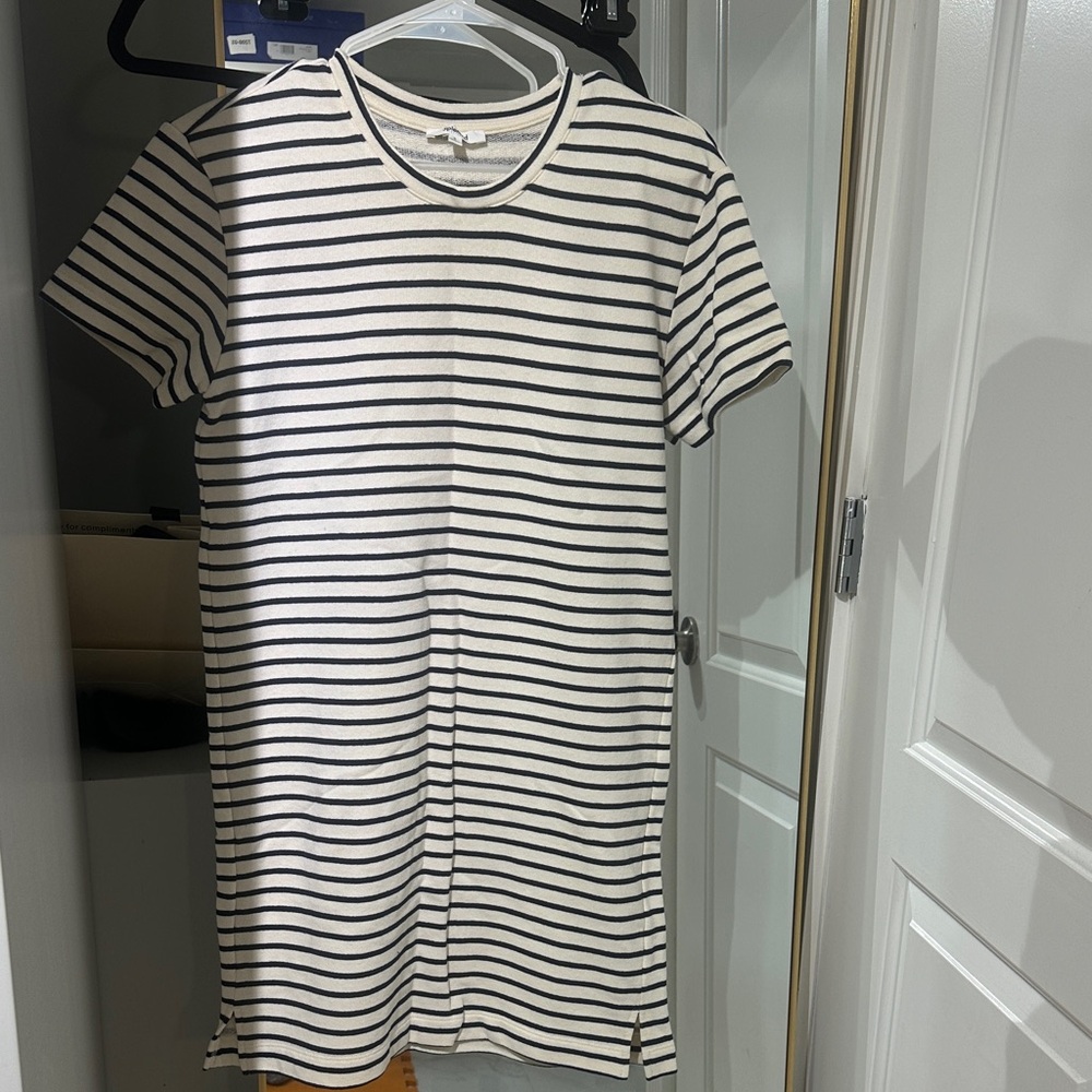 Splendid Black and navy Striped Tee
